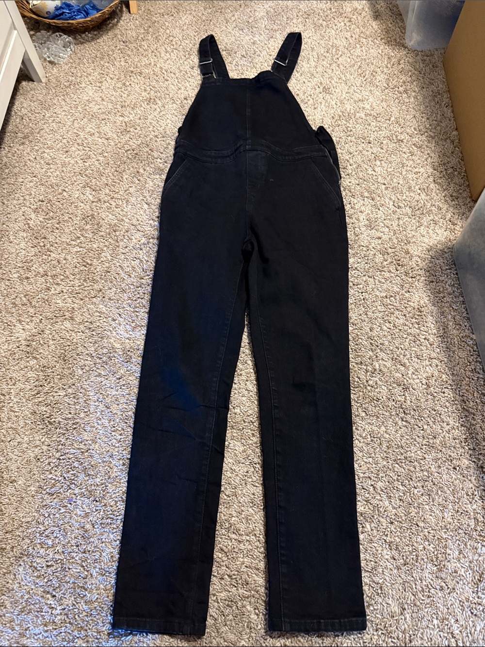 Treasure & Bond Black Denim Overalls